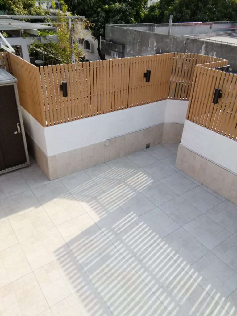 九龍塘又一村天台戶外木工程16