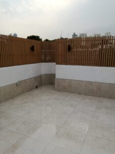 九龍塘又一村天台戶外木工程5