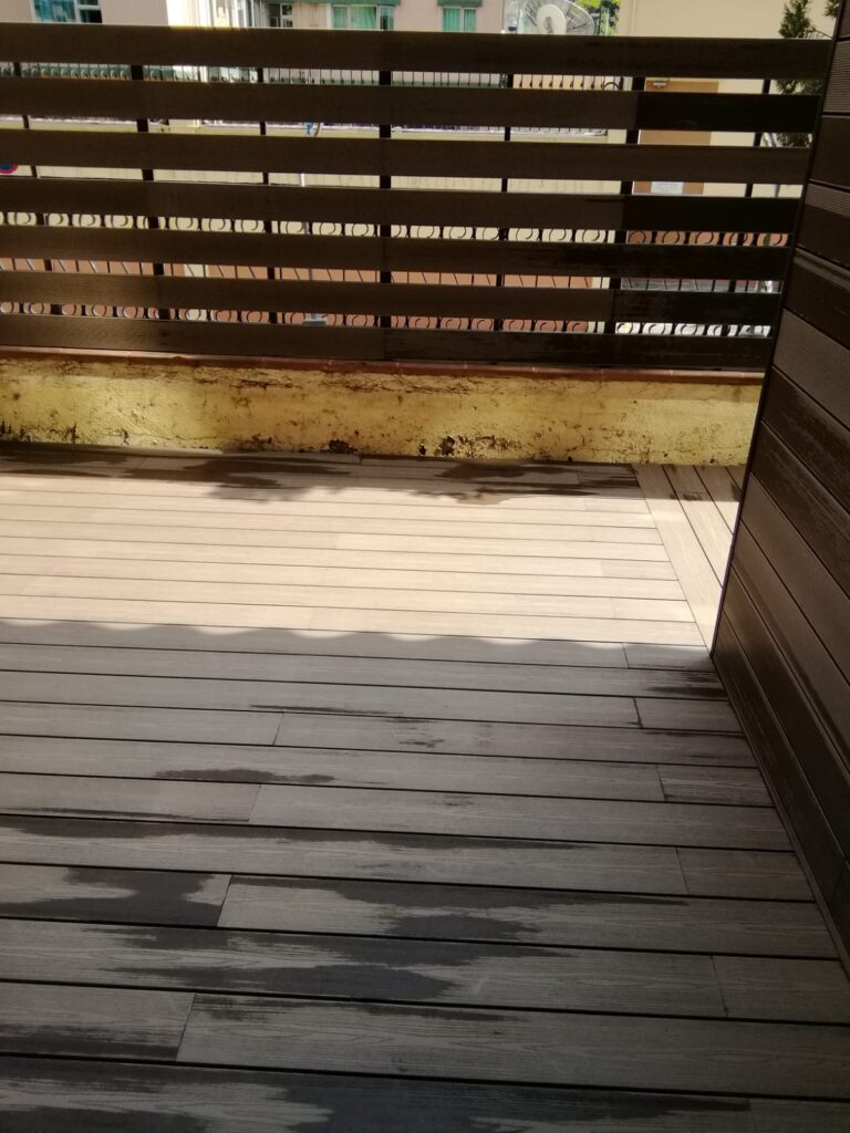 元朗金閣豪苑2座地下戶外木工程4