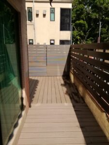 元朗金閣豪苑2座地下戶外木工程5