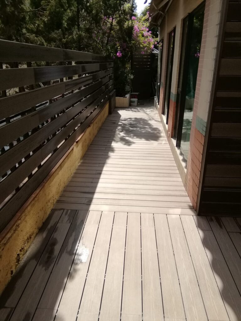 元朗金閣豪苑2座地下戶外木工程6