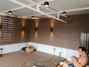 元朗順豐圍天台戶外木花園工程11