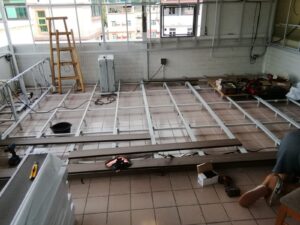 元朗順豐圍天台戶外木花園工程5