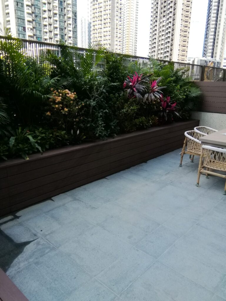 啟德尚珒盈地下後花園戶外木花園工程10