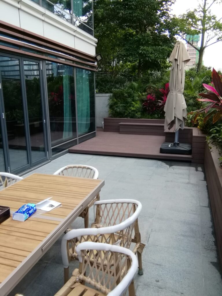 啟德尚珒盈地下後花園戶外木花園工程13