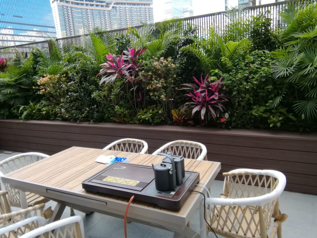 啟德尚珒盈地下後花園戶外木花園工程19