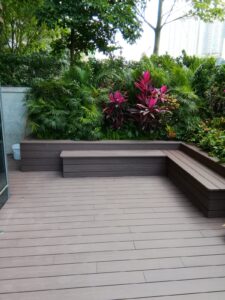 啟德尚珒盈地下後花園戶外木花園工程20