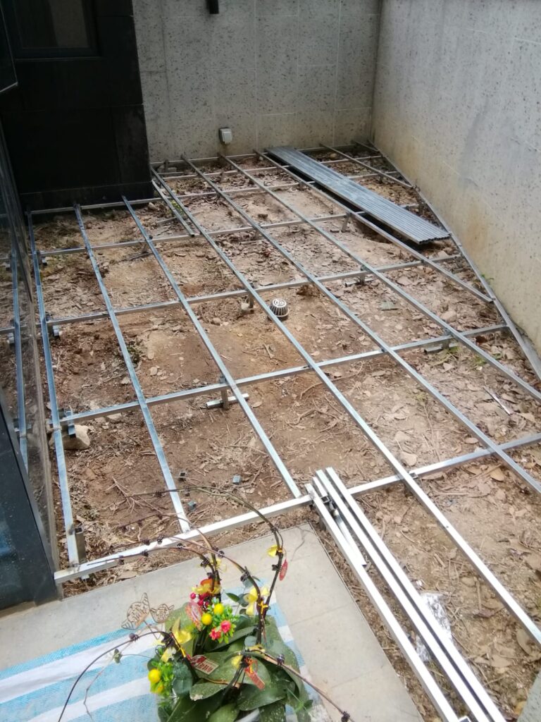 啟德尚珒盈地下後花園戶外木花園工程5