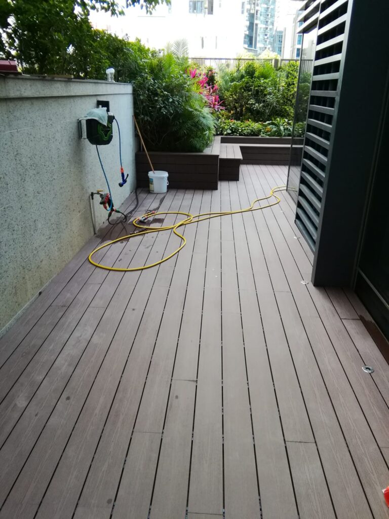 啟德尚珒盈地下後花園戶外木花園工程6