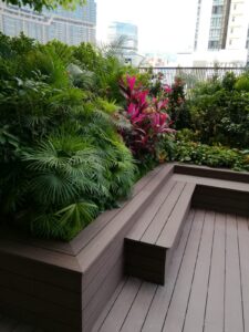 啟德尚珒盈地下後花園戶外木花園工程9