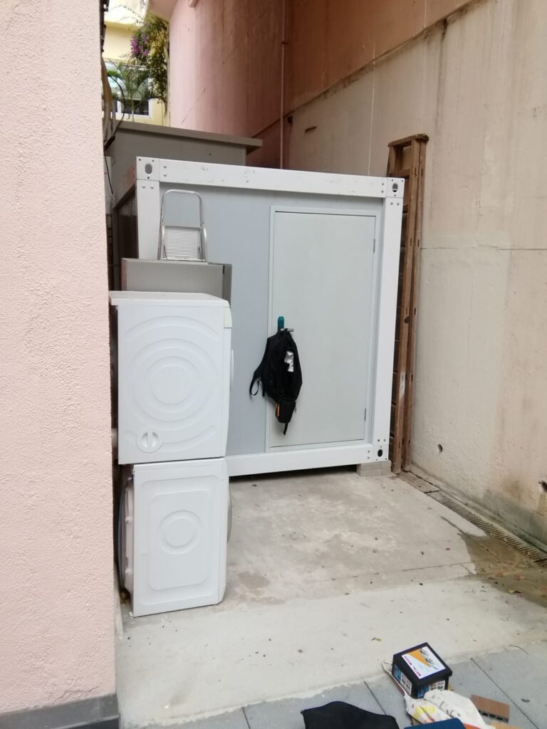 紅山半島獨立屋側花園戶外木工程4