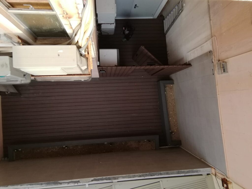 紅山半島獨立屋側花園戶外木工程6