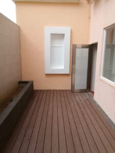 紅山半島獨立屋側花園戶外木工程8