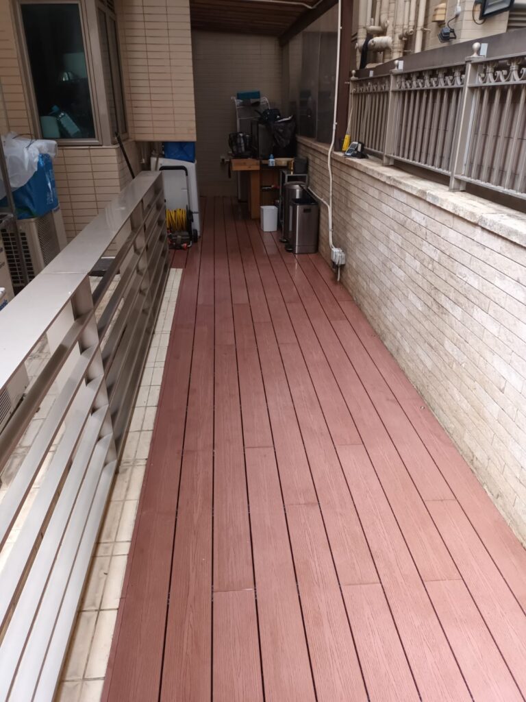 逸瓏灣後花園戶外木工程11