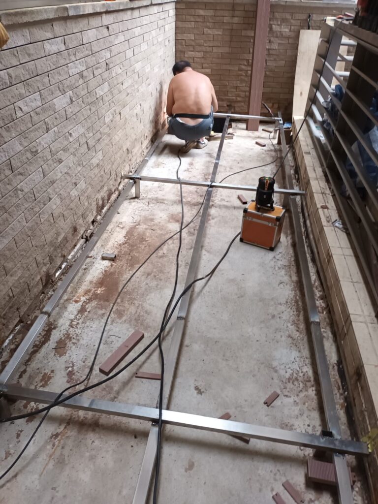 逸瓏灣後花園戶外木工程3