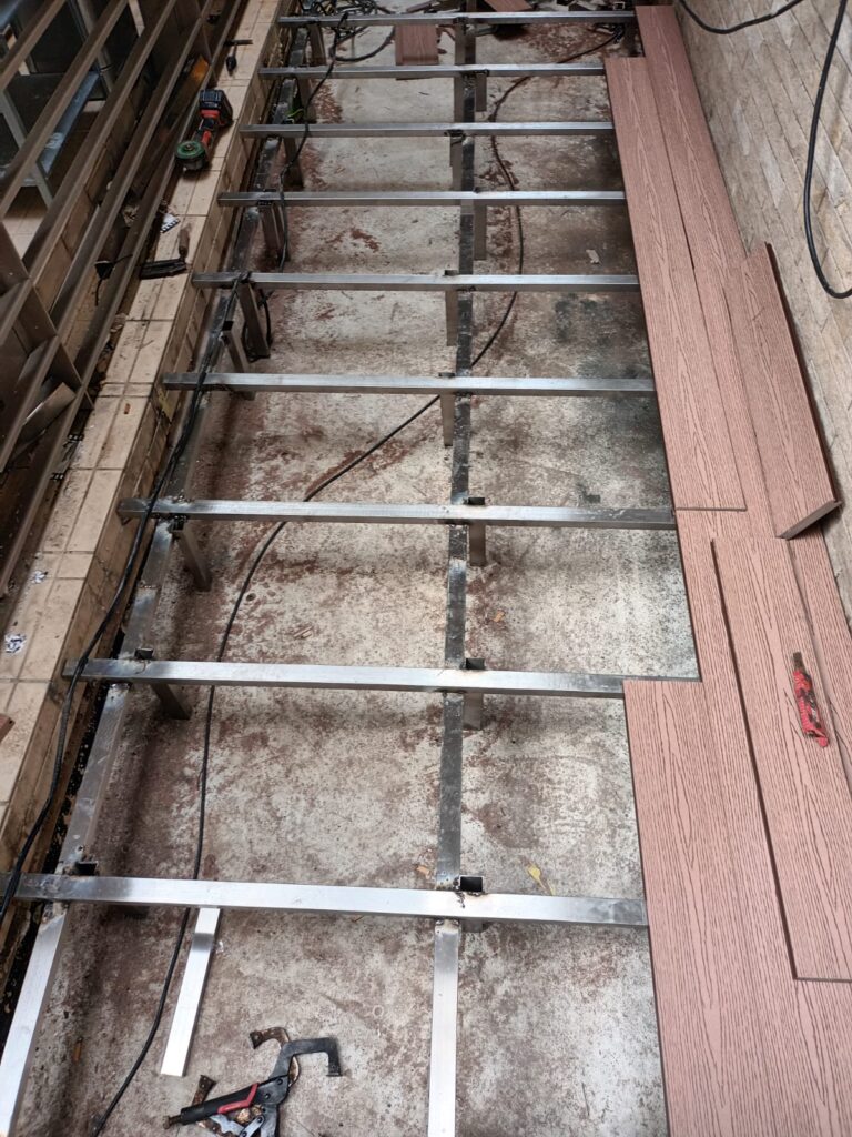 逸瓏灣後花園戶外木工程4