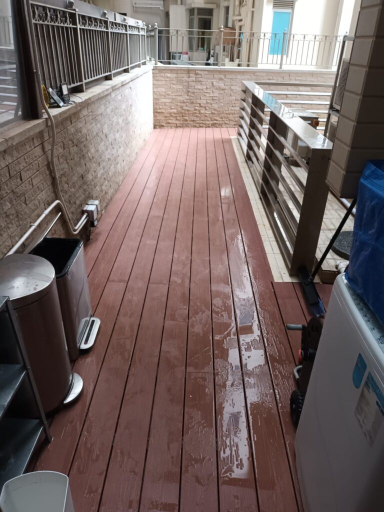 逸瓏灣後花園戶外木工程7