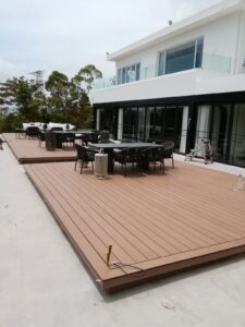 飛鵝山獨立屋後花園戶外木工程11