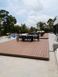 飛鵝山獨立屋後花園戶外木工程12