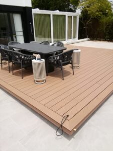 飛鵝山獨立屋後花園戶外木工程14