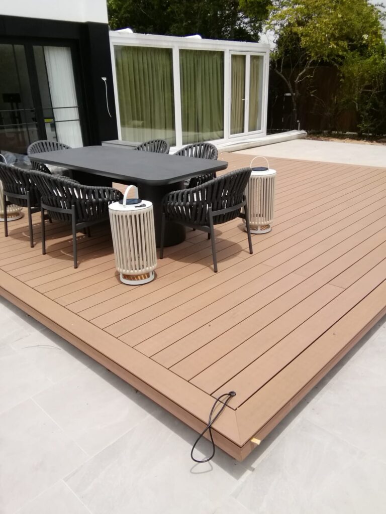 飛鵝山獨立屋後花園戶外木工程14