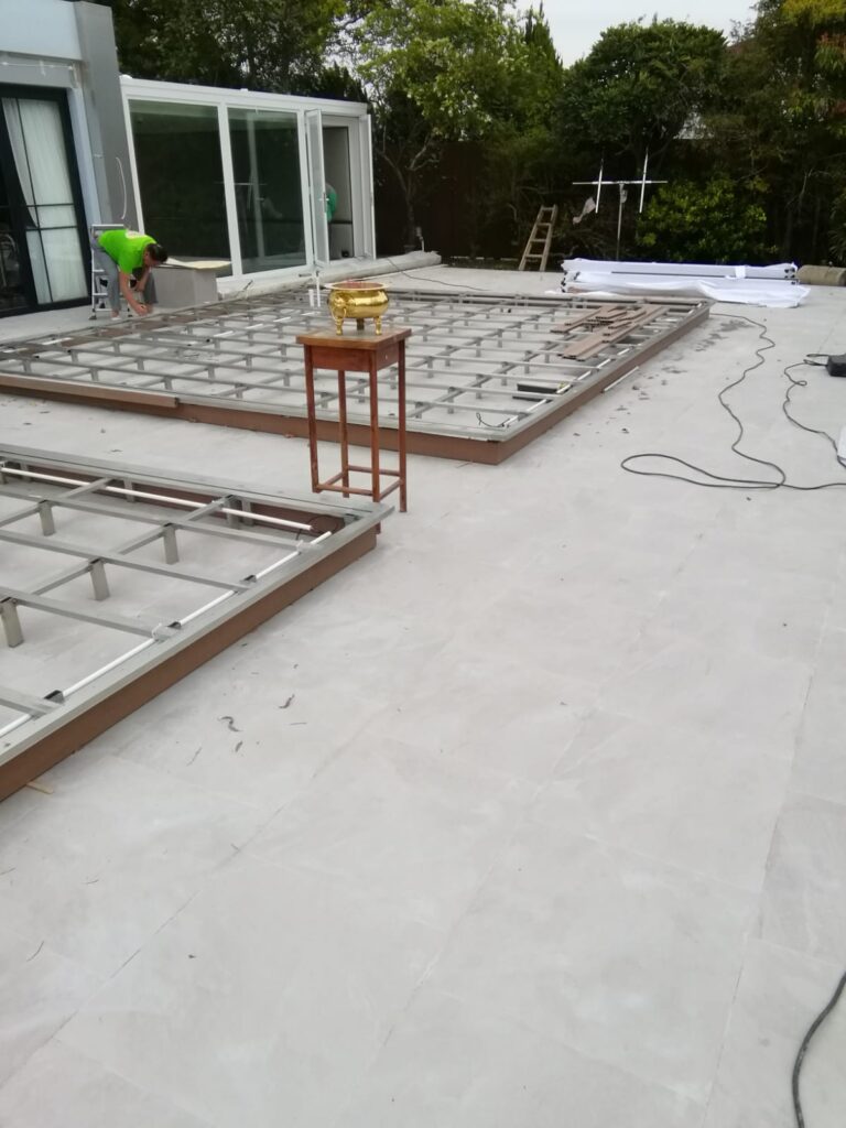 飛鵝山獨立屋後花園戶外木工程3