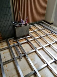 馬鞍山迎海地下戶外木工程1