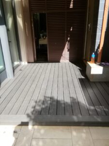 馬鞍山迎海地下戶外木工程4