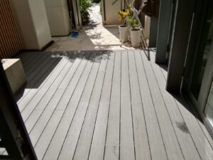 馬鞍山迎海地下戶外木工程5