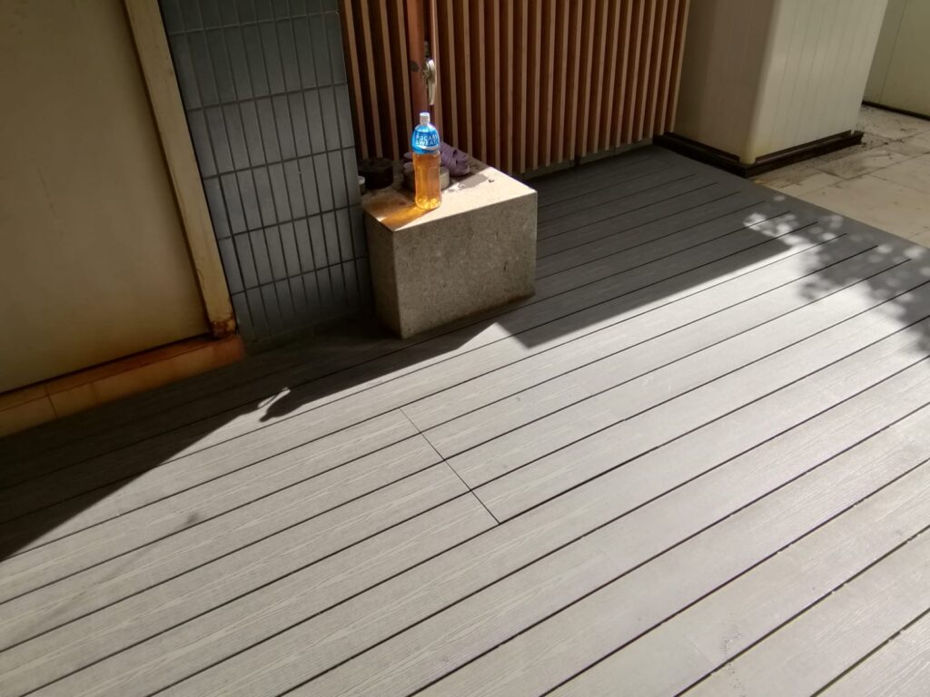 馬鞍山迎海地下戶外木工程7