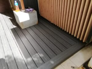 馬鞍山迎海地下戶外木工程8